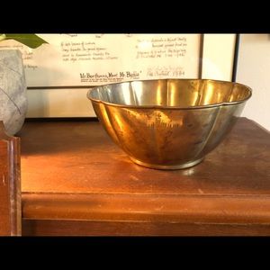 Brass bowl